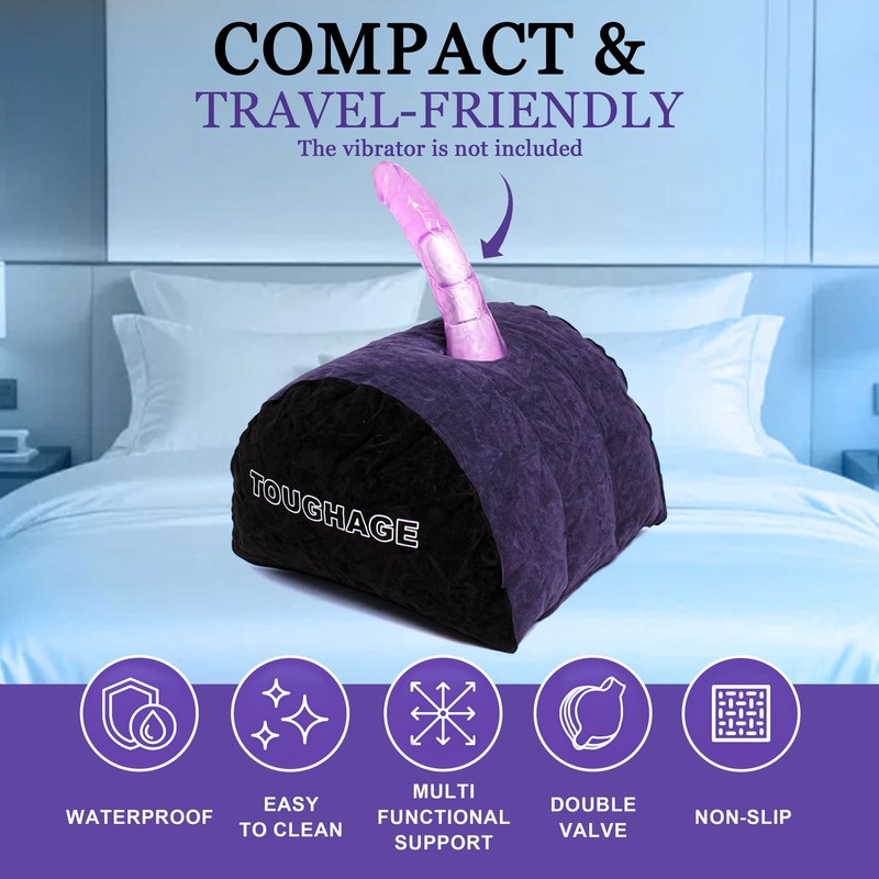 Toughage Inflatable Sex Pillow Cushion for Dong Love Position Aid Masturbator