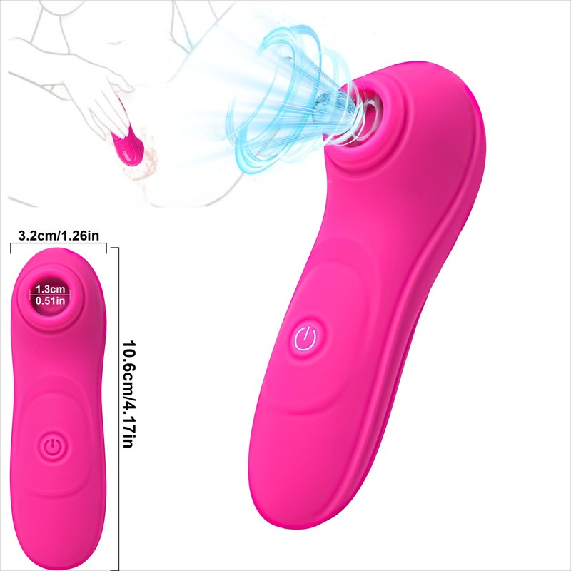 Vibrator G-Spot Dildo Sucking Clit Sucker Stimulator Massager Sex Toys for Women