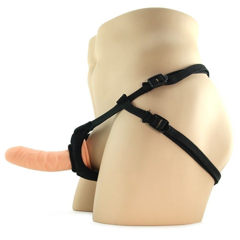 Everlaster Wishbone - Realistic Hollow Male Strap-On Dildo w/ Harness Sex Toy gallery