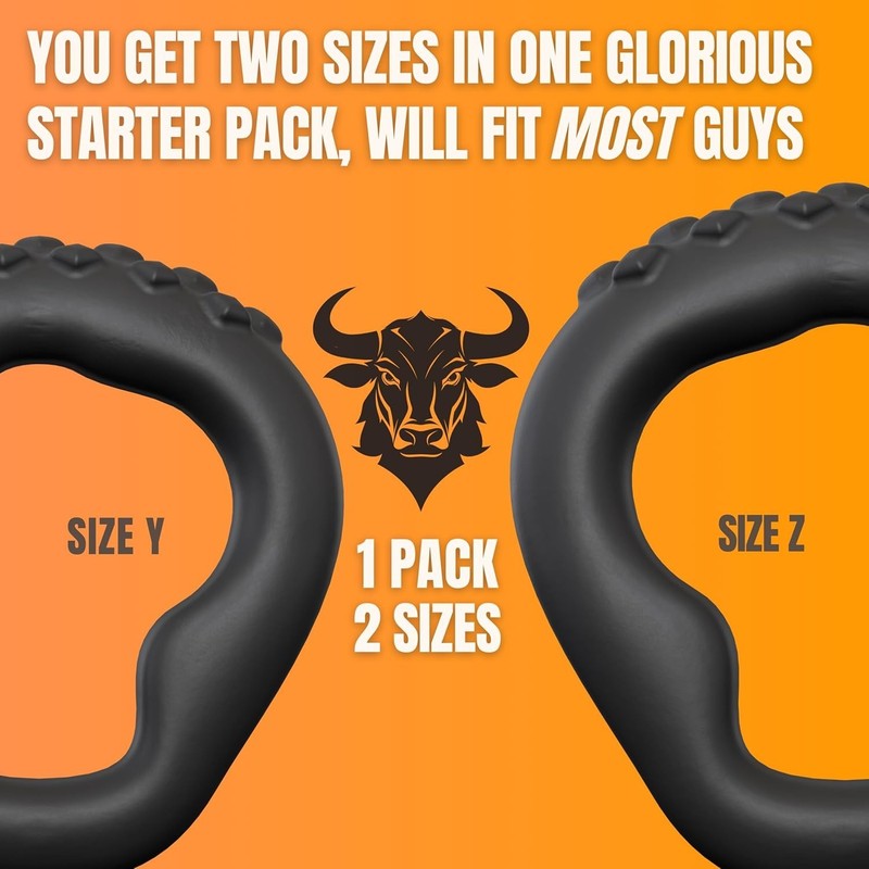 Penis Ring for Enhanced Performance Black Silicone 197 Inch Custom Fit gallery