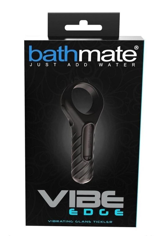 Bathmate Vibe Edge Rechargeable Silicone Cock Ring with Bullet Vibrator