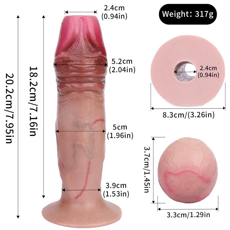 Ovipositor Silicone Vaginal Balls Lay Eggs Butt Plug Realistic Dildo Masturbator