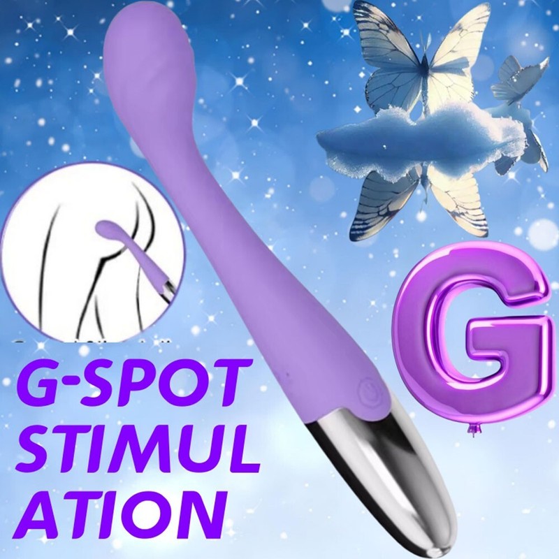 Rechargeable Extra Long Slim Slender Vibrating Bullet Vibrator Sex-toy for Women