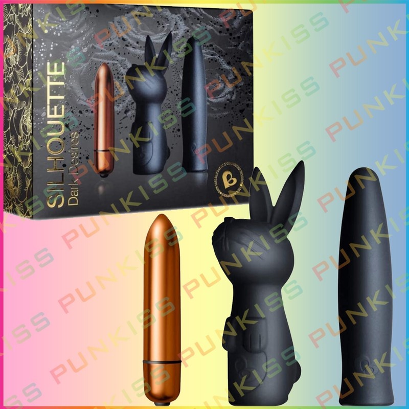 Rocks Off Rabbit Vibrator Multi-Function Bullet💋Powerfully Soft Massager Set
