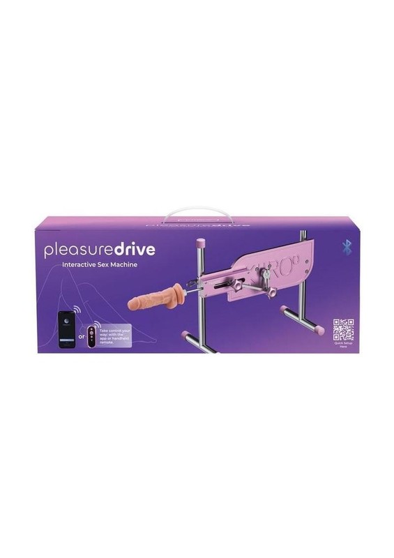 Kiiroo PleasureDrive Interactive Sex Machine – Pink