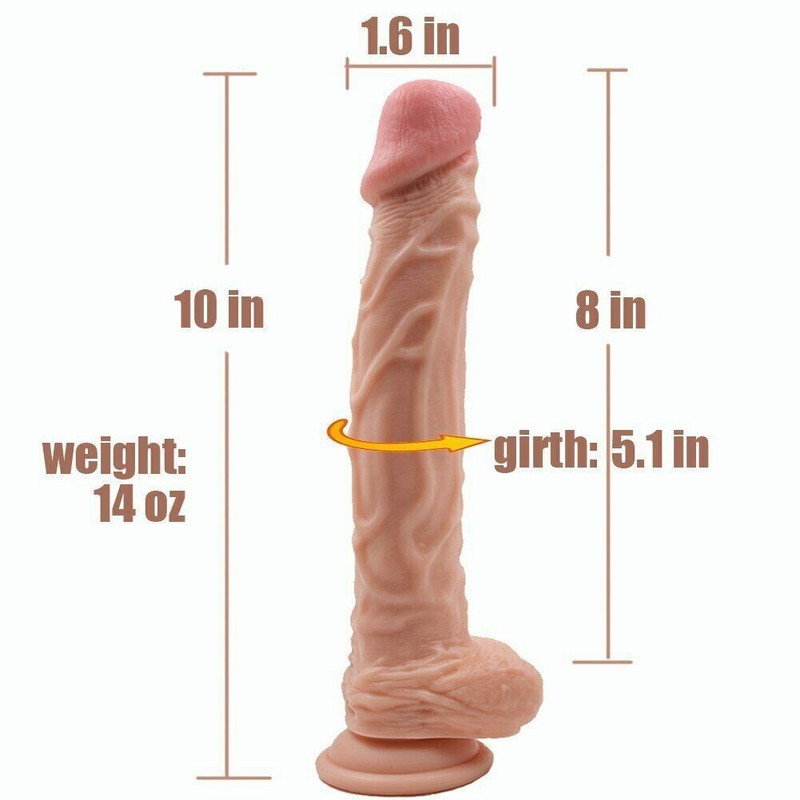 New Silicone Realistic Huge Dildo Suction Cup Anal Vagina Sex Toys for Women gallery