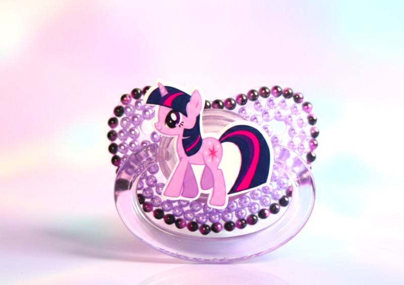 💜✨ MAGICAL RELAXATION: Adult Twilight Sparkle "Princess of Friendship" Pacifier gallery