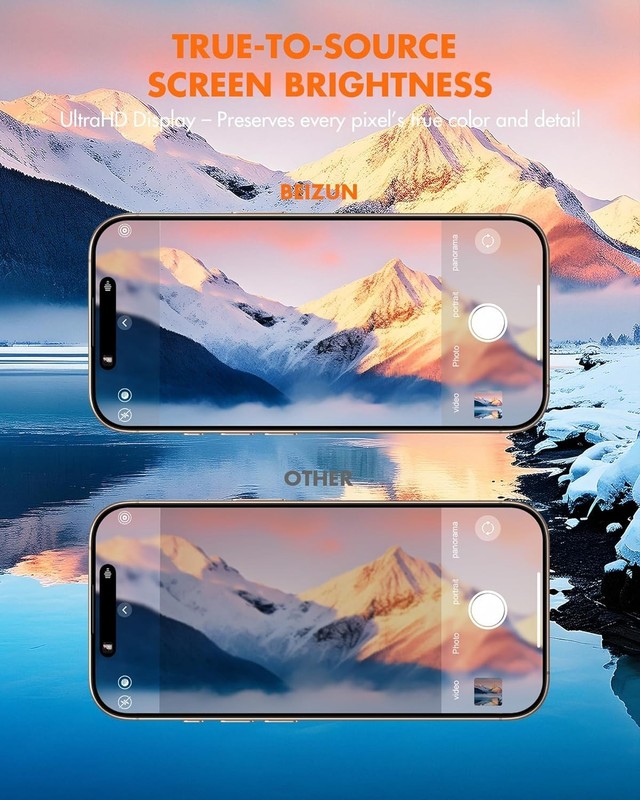 Full Coverage Tempered Glass Screen Protector for iPhone 12 Pro Max 6.7 Inch gallery