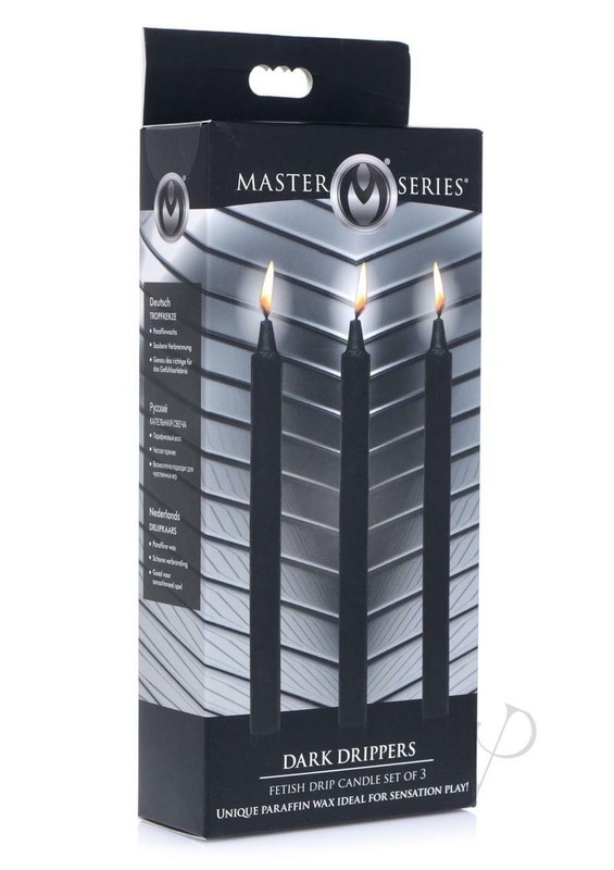Ms Dark Drippers Fetish Candles 3pc
