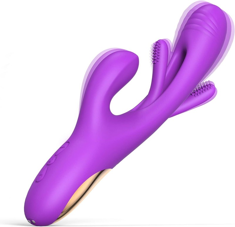 Tapping Patting Sucking Vibrator for Women Clit G-spot Stimulator Dildo Sex Toys gallery