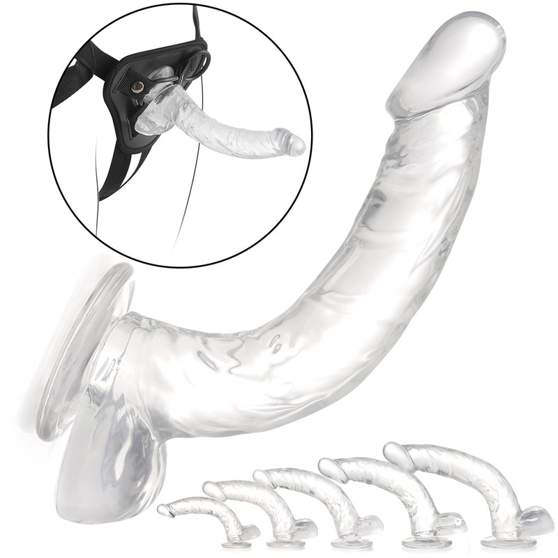 Sex-Toy-for-Women-Couple-Strap-On-Curved-Realistic-Dildo-Suction-Cup-Anal-Vagina