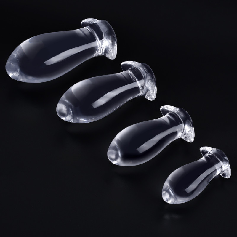 S-XL Big Large Anal Butt Plug Golden Huge Thick Adult Sex Toy Soft Giant Dildo gallery
