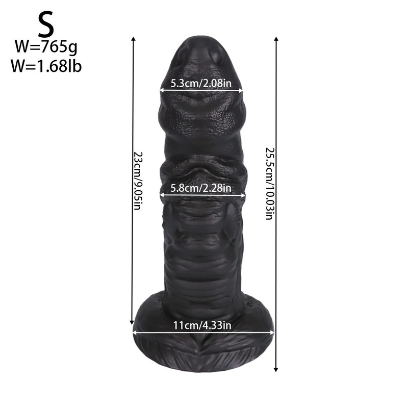 34cm Long Huge Anal Plug Big Alien Butt Plug Monster Dildo Anal Dilator Sex Toy