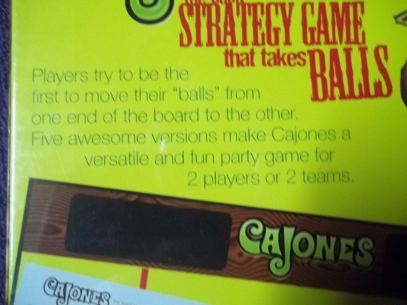 CAJONES,THE ADULT STRATEGY GAME THAT TAKES BALLS -5 VERSIONS gallery