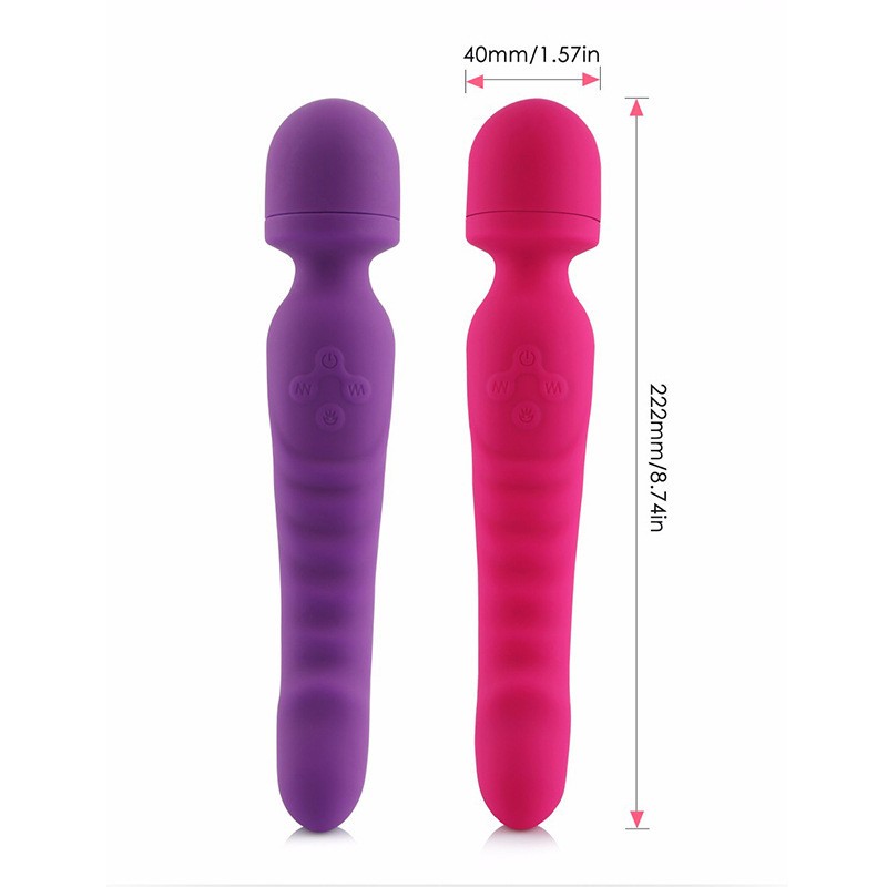 Double-headed double-shaking AV vibrating rod for masturbation adult product gallery