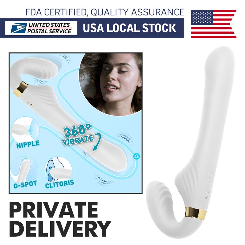 Multispeed 360° Rotation Telescopic Vibrating Adult Sex Toy for G-Spot Anal Play