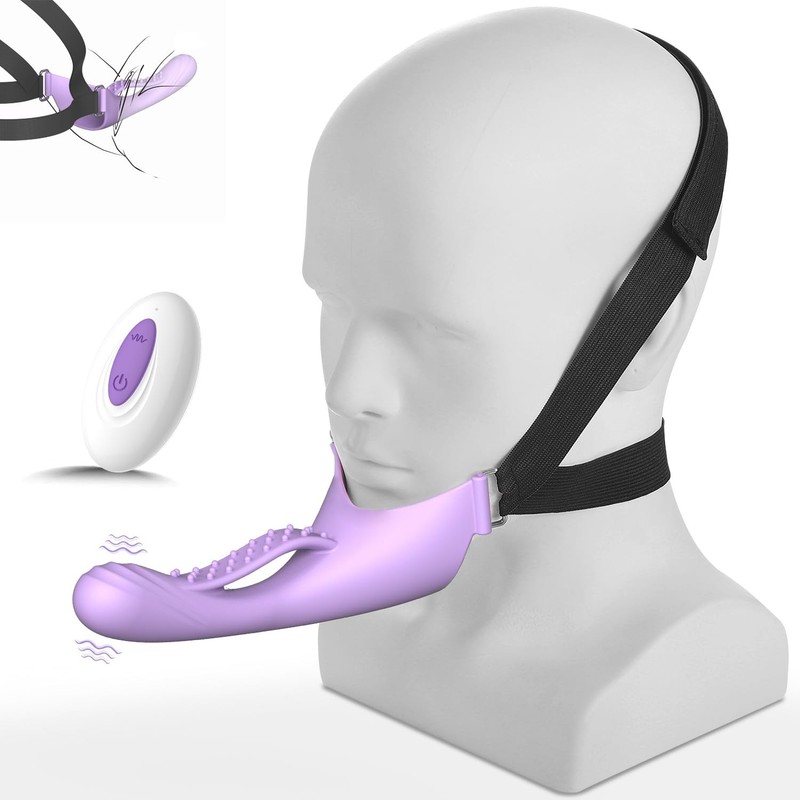 Couple Sex Toys Headband Vibrator for and Women, Adjustable Starp-on…