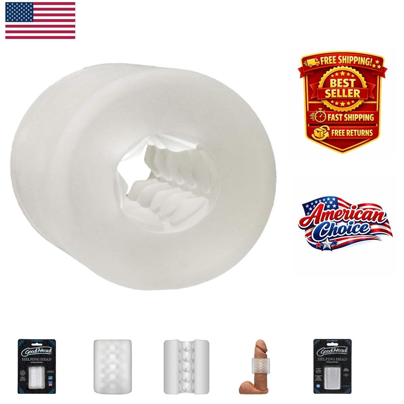 Translucent 2.3 Inch ULTRASKYN Stroker – Explore New Dimensions of Pleasure
