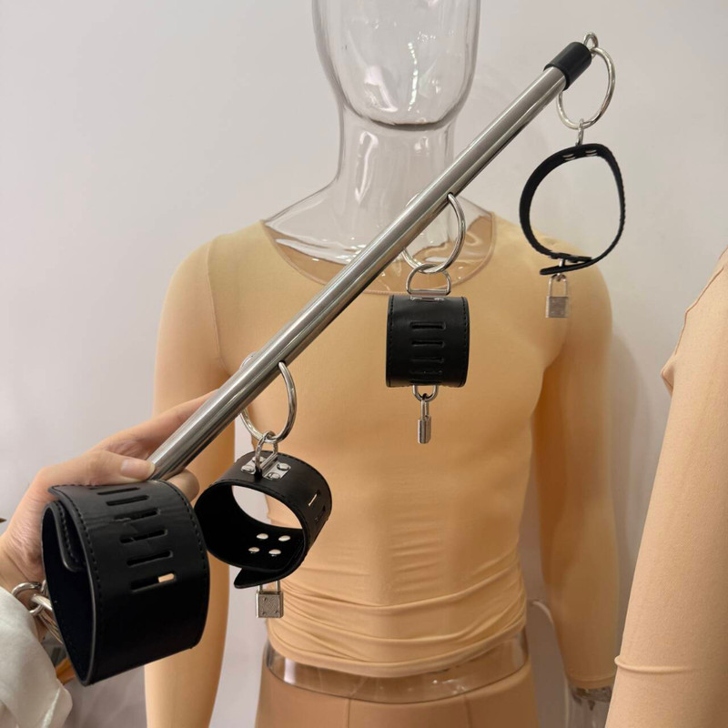 Open Leg Bar BDSM Bondage Sex Toys with Handcuffs Ankle Collar Cuffs for Adults gallery