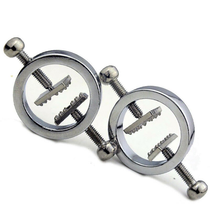 Women Nipple Clamps Clit Clips Torture Bondage Sex Toy Adjustable Piercing BDSM