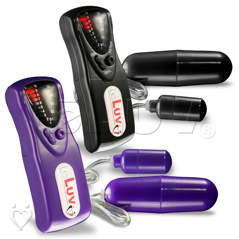 Bullet Massagers LeLuv Multispeed Double Zone Single Controller