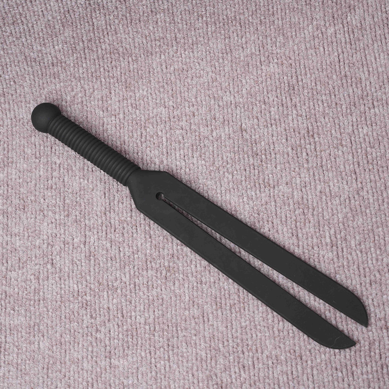 Black New Silicone Whip Flogger Restraint Roleplay Spanking Riding Crop Flirting