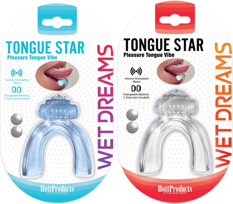 Wet Dreams Tongue Star Pleasure Tongue Oral Sex Vibe