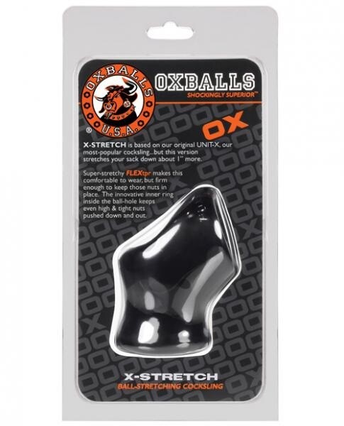 Oxballs Atomic Jock Unit X Stretch Cock Ring Ball Stretcher Scrotum Sex Toy Men gallery