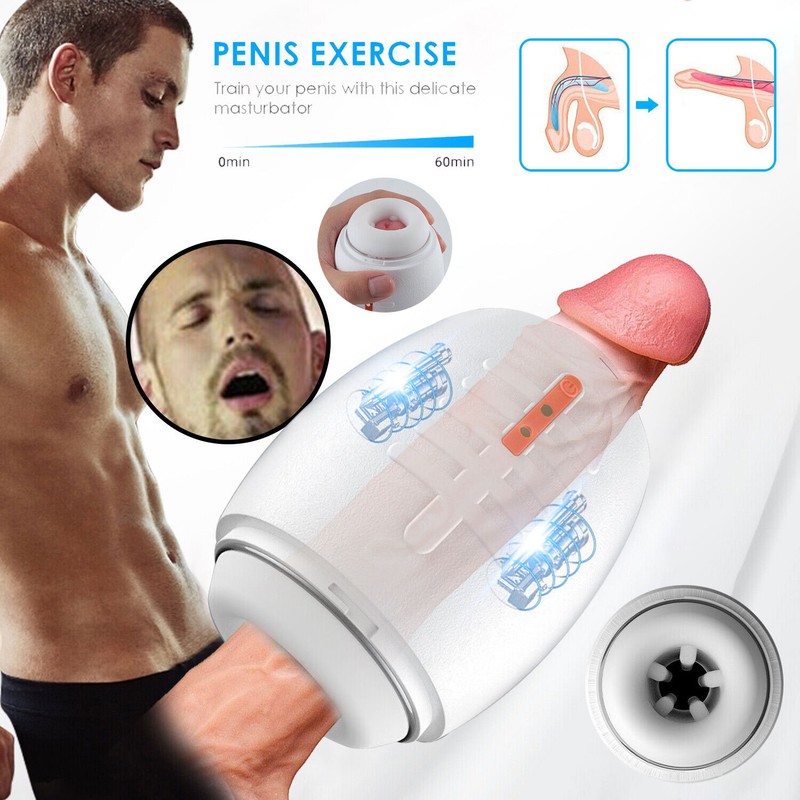 Blowjob Automatic Male Masturbator Cup Stroker for Men Sex Toy Machine Adult