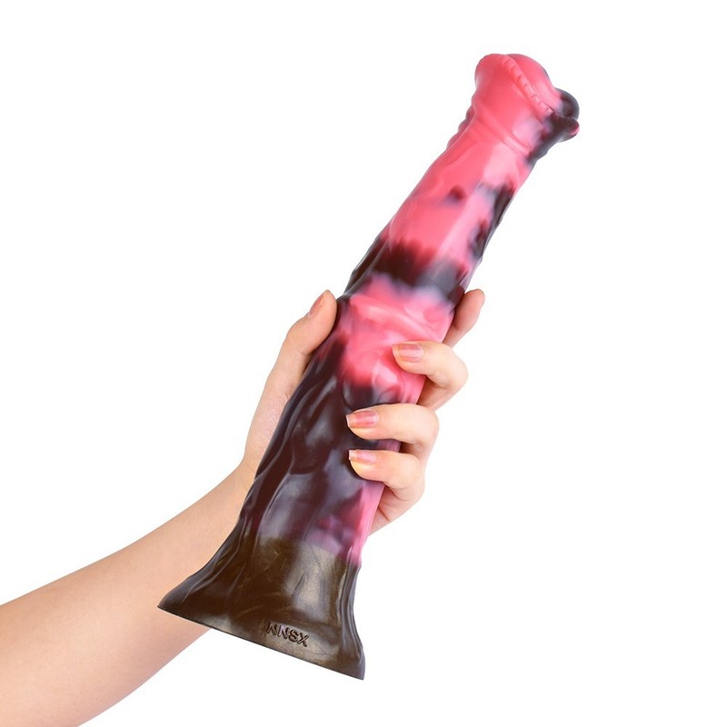 12" Fantasy Dildo Knot Fantasy Monster Silicon Dildo Adult Sex Toy Huge Big Dick gallery