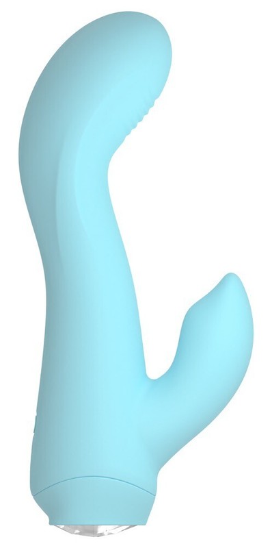 Mini Celestial Rabbit Vibrator with Curved Head and Flexible Silicone Cuties gallery
