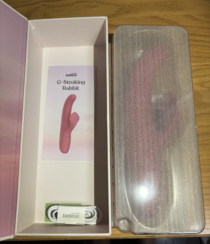 Luxury G-Stroking Rabbit, Bellesa Boutique, Rechargeable Waterproof Stroking gallery