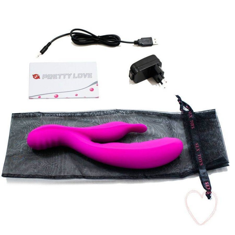 Pretty Love – Rabbit Bliss Fuchsia Vibrator