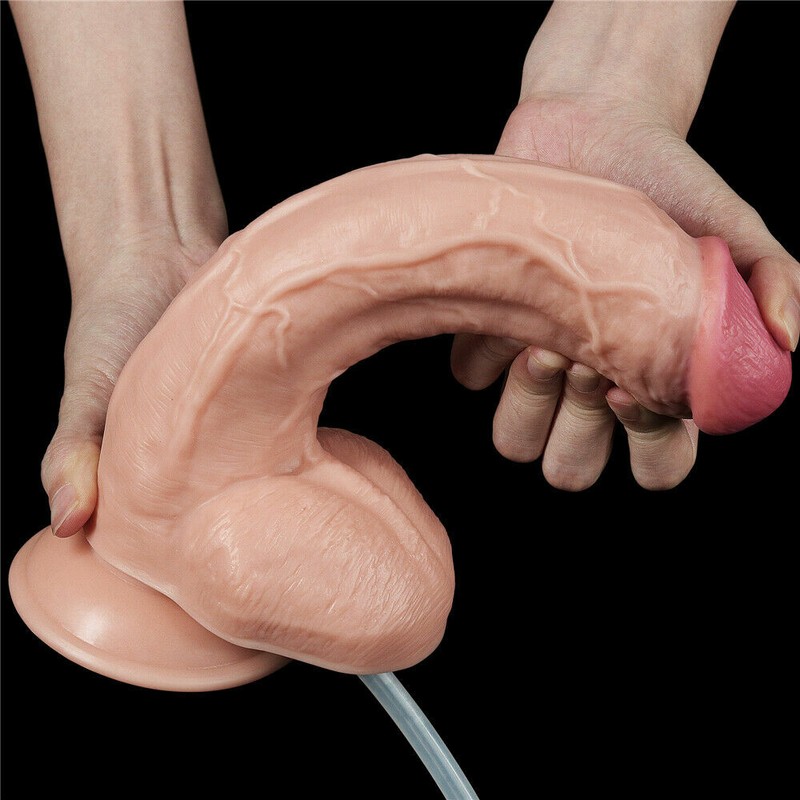 9"-11" Realistic Dildos Extreme Squirting Cum Ejaculating Flesh Suction Cup gallery