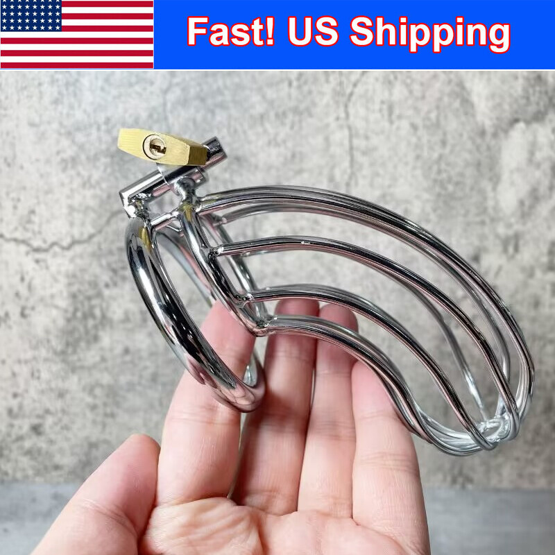 Male Chastity Penis Cock Cage Belt Device Band Auxiliary Ring Bondage Sex Toys