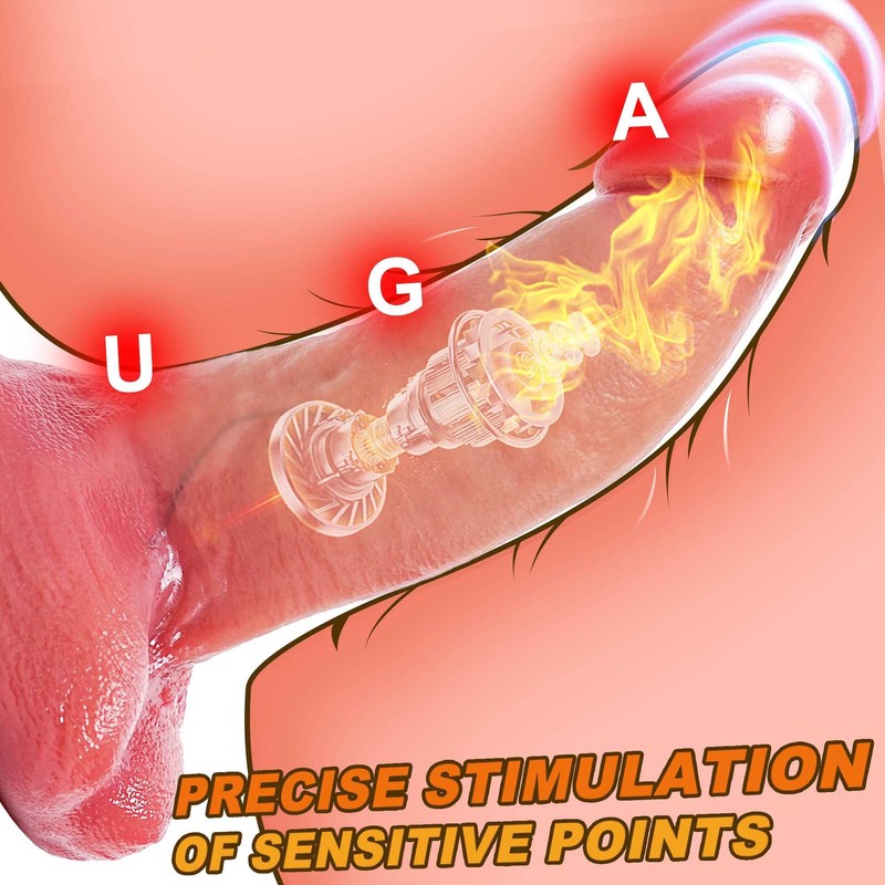 Big Huge Thrusting Dildo Rotating Prastate Massager Anal Sex Toys Women Remote gallery