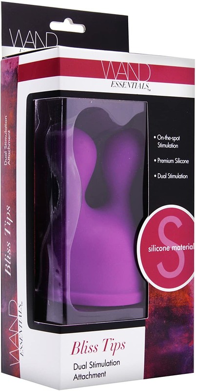 Wand Essentials Bliss Tips Silicone Wand Massager Attachment For Clit Stim gallery