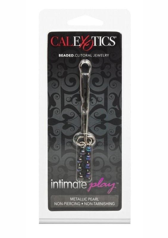 Intimate Play Non-Piercing Beaded Clitoral Jewelry – Silver