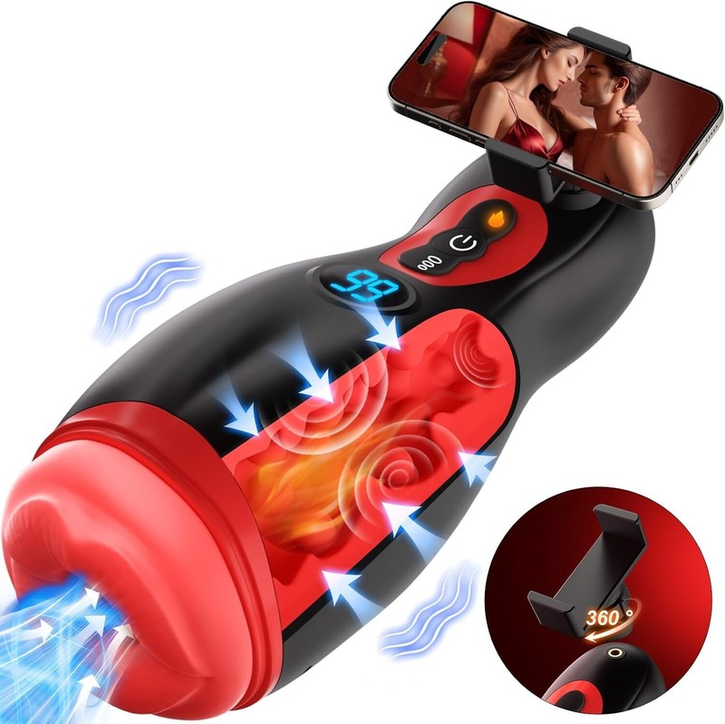 Male Masturbator Masturbation Cup Vibration Sucking Blowjob Pocket Pussy Toys