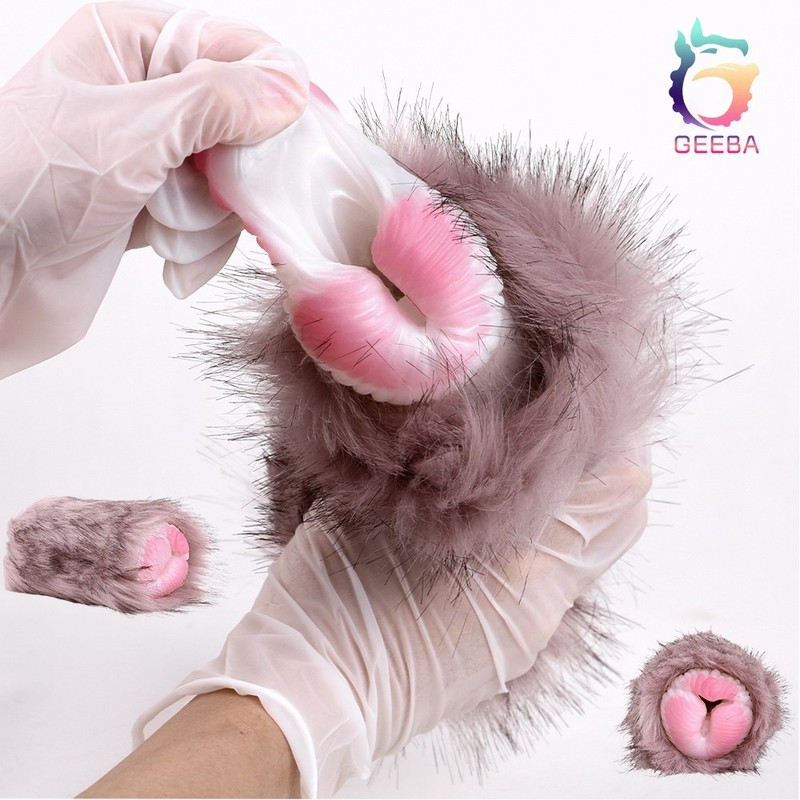 Fantasy Furry Masturbators Male Sex Toy Silicone Pussy Pocket Stroker Doll USA