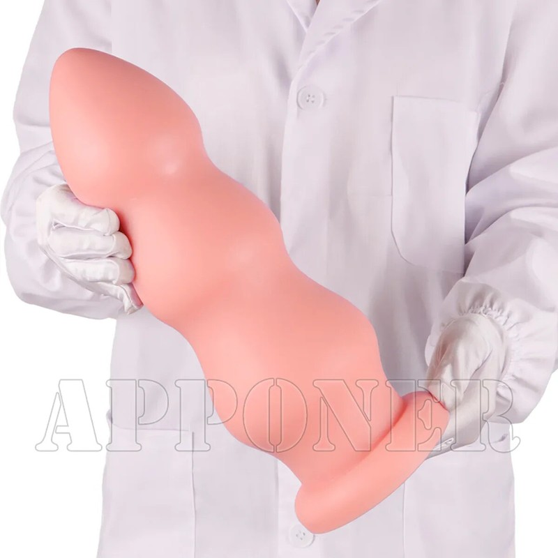 11CM Huge Anal Beads Dilator Butt Plug Suction Cup dildo Prostate Massager Toys gallery