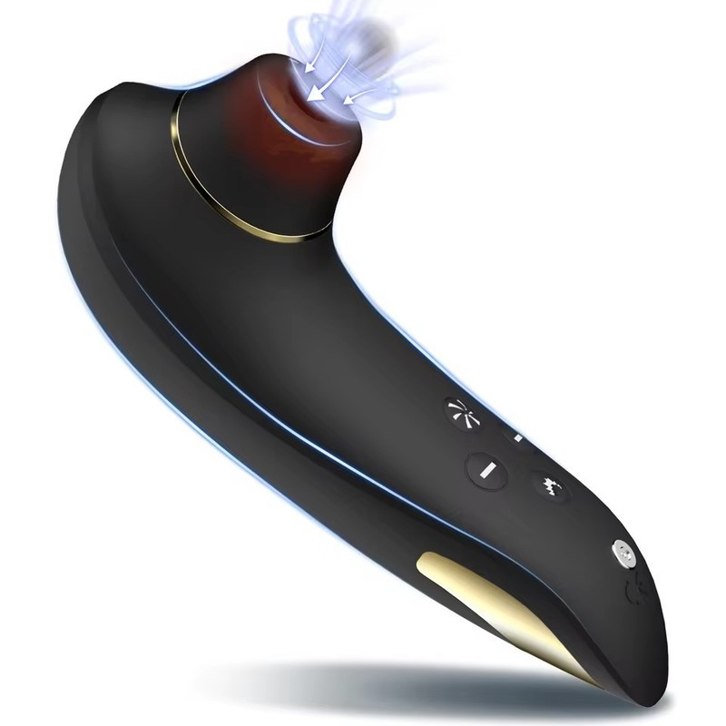 Heating Sucking Vibrator Female 5 Speeds 8 Suck Modes Clitoris Nipple Stimulator