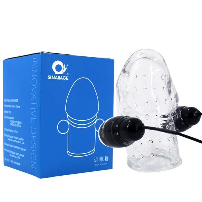 Male Penis Head Vibrating Glans Trainer Massager Remote Control Vibrator Sex Toy gallery