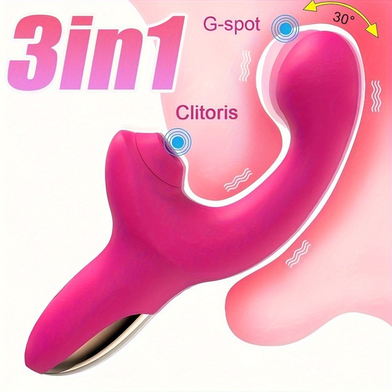 Clit Sucking Vibrator Dildo G-spot Oral Massager Vibrator Sex Toys For Women