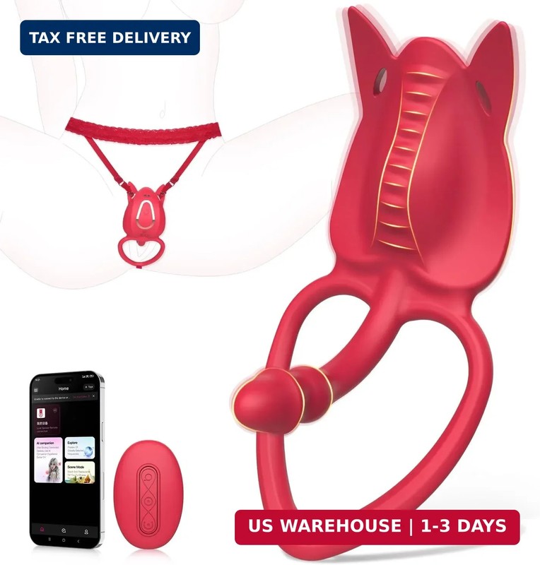 Couples Sex Toy Wearable Vibrator- Women Adult Toys Games for Male Sex Toys Vibr