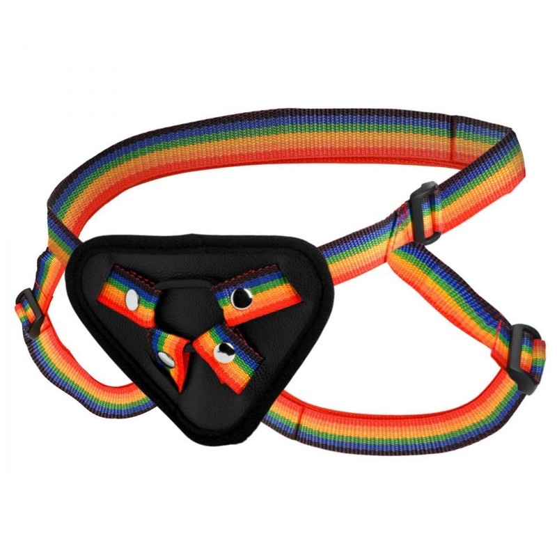 Strap U Ultimately Pleasurable Ride The Rainbow Universal Strap On Harness, New gallery