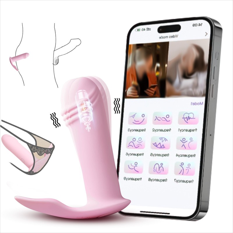 Women Vibrating Panties Massager APP Control Vibrator Dildo Sex Toys for Couples