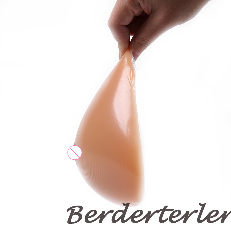 Triangle CD Cross-dressing Silicone Prosthetic Breast Sissy Female Sex Toys Gay gallery