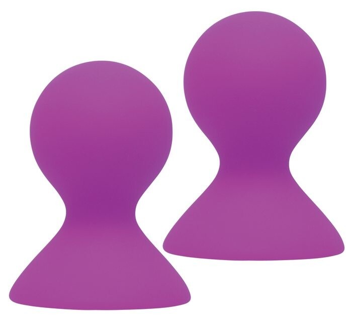 Icon Brands The Nines Soft, Supple and Silicone Nip Pulls Violet, New gallery