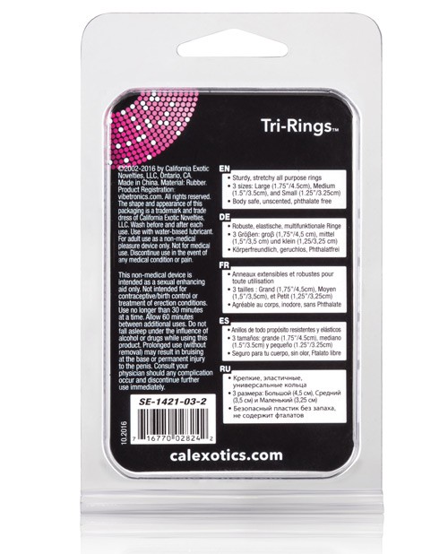 Tri-Rings - Black gallery